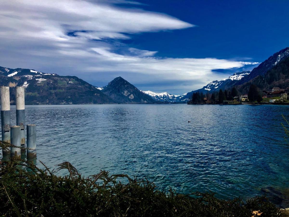 Privatzimmer Am Thunersee Apartman Leissigen Kültér fotó
